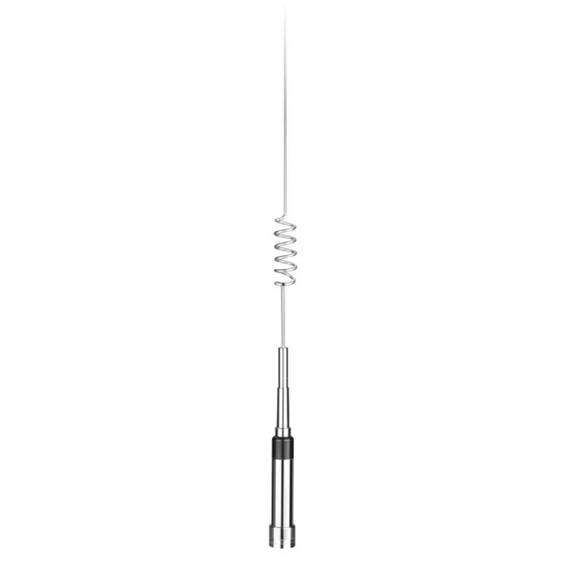 Antena de banda dupla de cobre e aço inoxidável KF-709 VHF UHF
