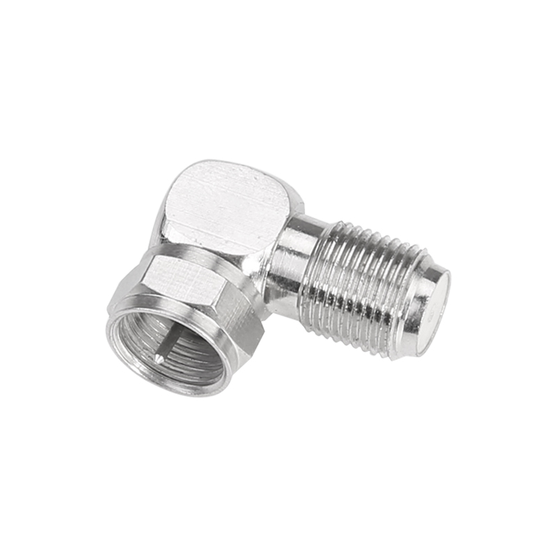 Conector F macho para F fêmea L RF