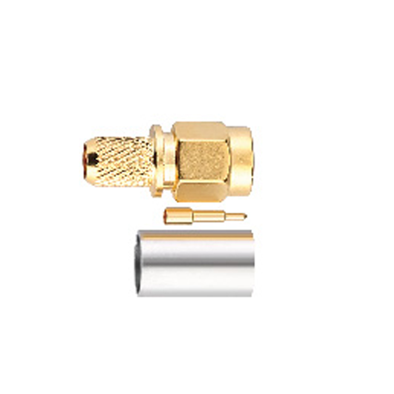 Conector macho do adaptador de alta eficiência RF SMA